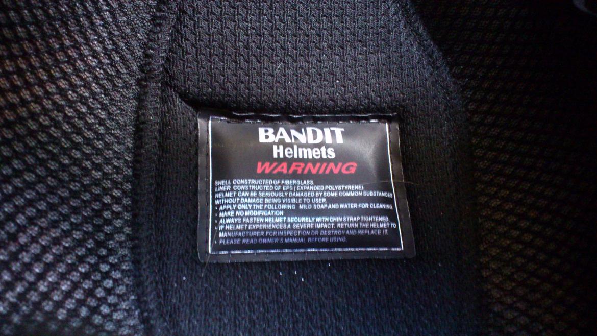 ny bandit hjelm  billede 15