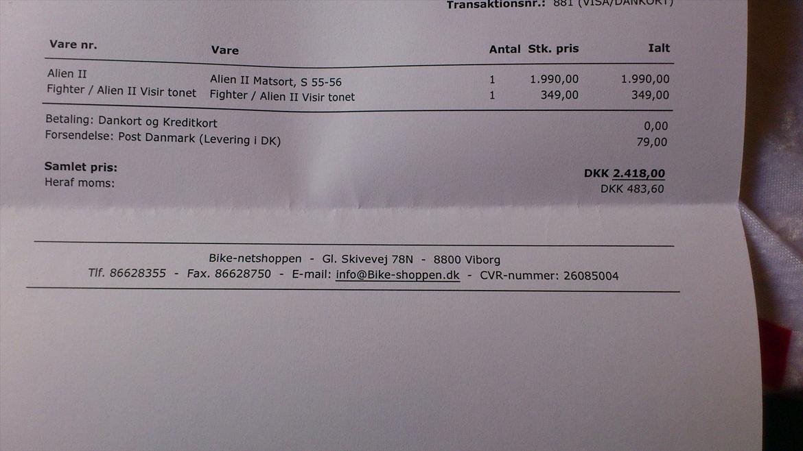 ny bandit hjelm  billede 20