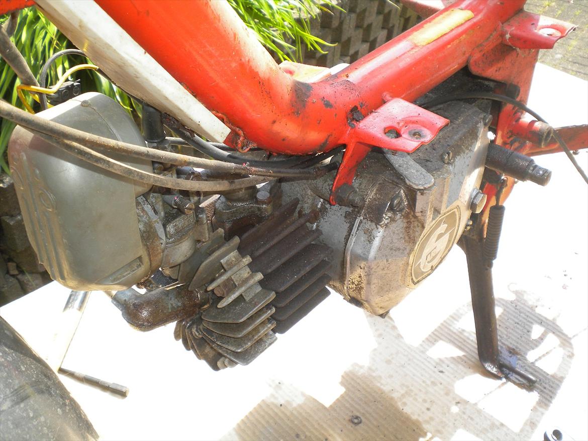 Renovering af Garelli Katia - Skildte den ad i slutningen af juni, for at få den sendt op til min maler billede 15