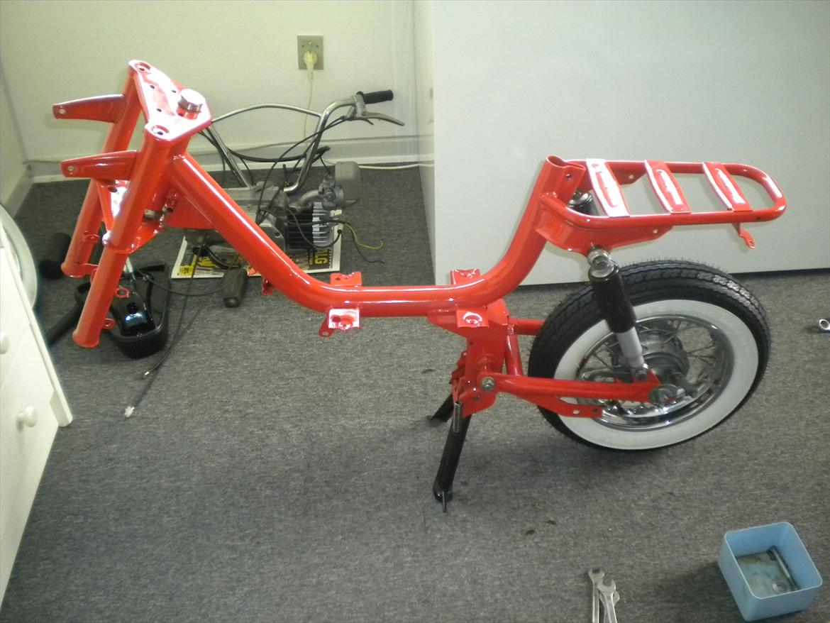 Renovering af Garelli Katia - Samle arbejde tog kun godt en dags tid billede 38