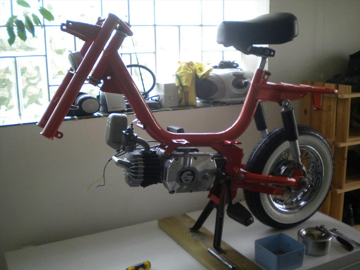 Renovering af Garelli Katia - Samle arbejde tog kun godt en dags tid billede 47