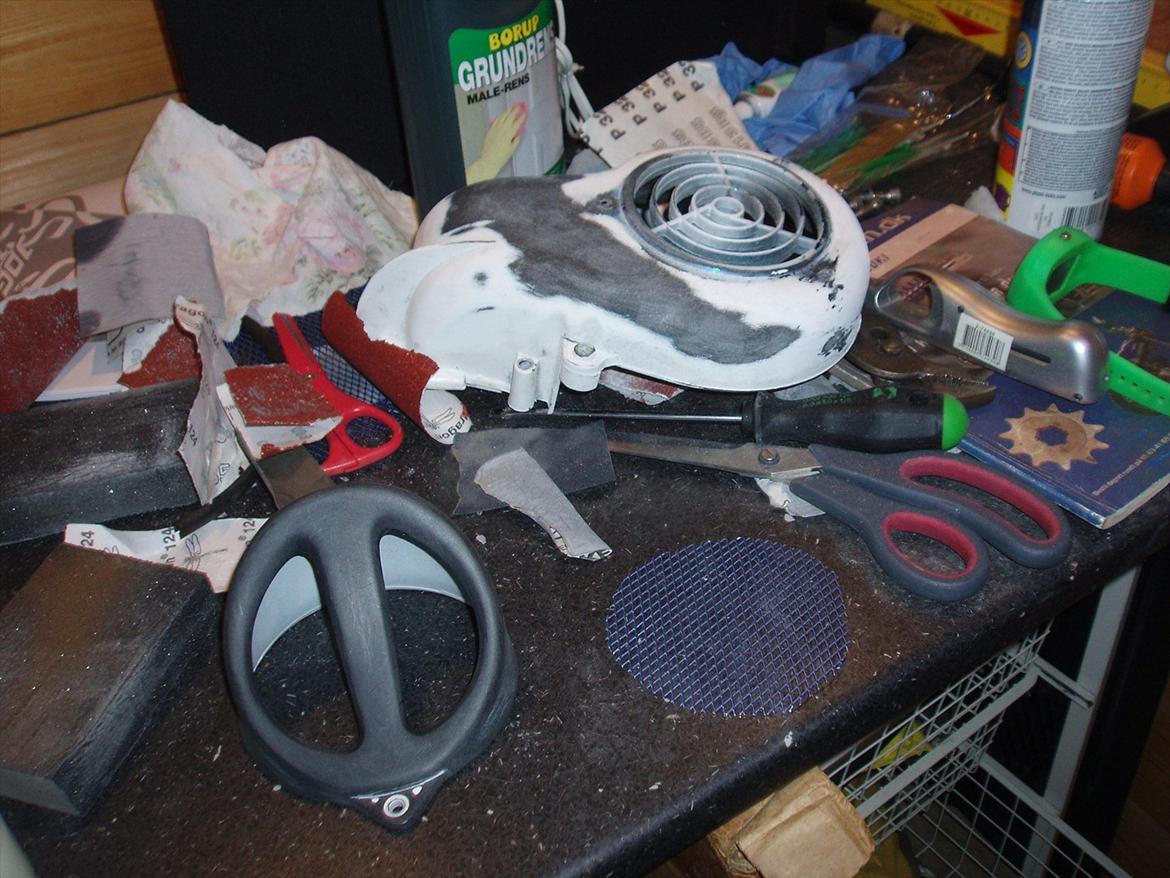 Yamaha Jog R istandsættelse/styling billede 15