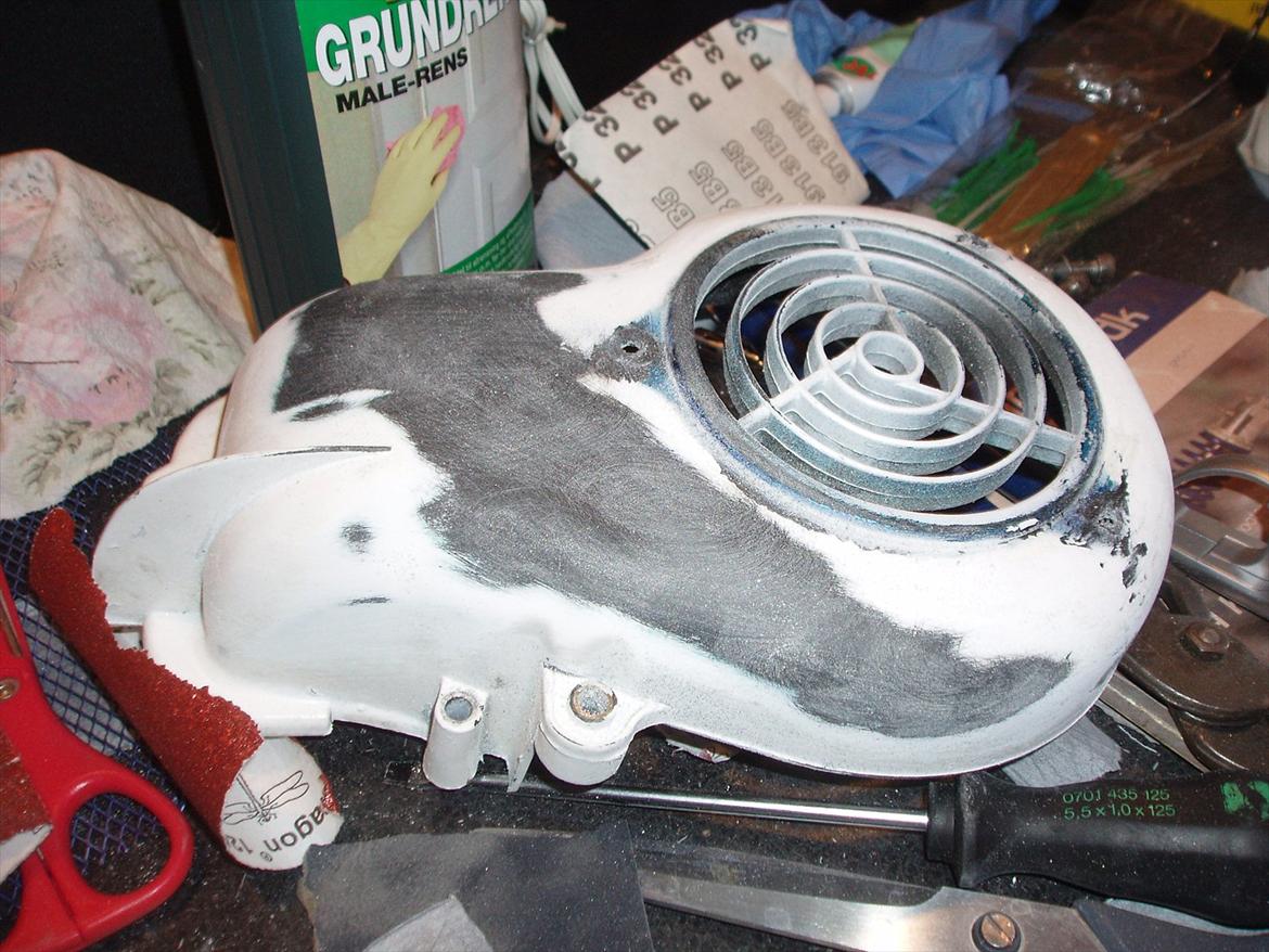 Yamaha Jog R istandsættelse/styling billede 18