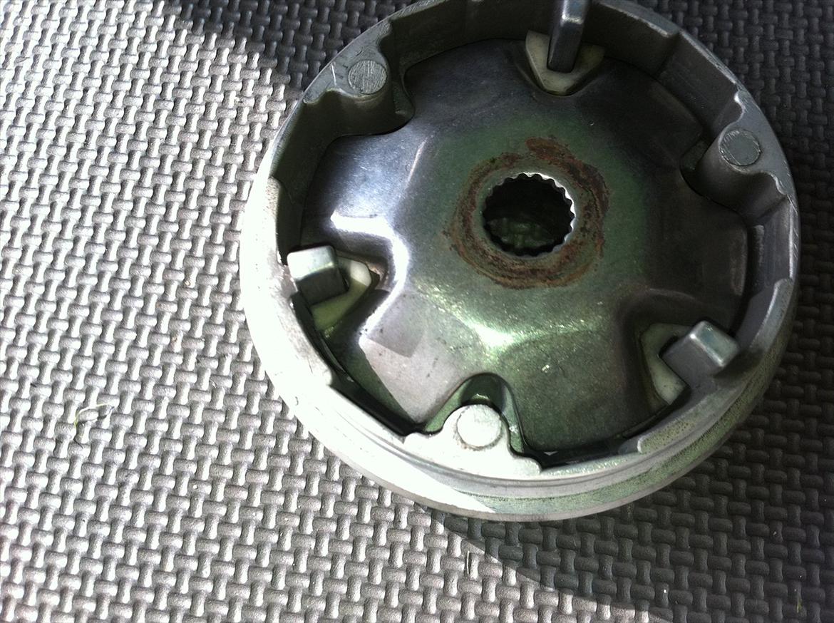 Fjerne skive/Fjerne begrænsning Hot 50 og skift ruller/ rulle skift Hot 50 - Så er den lukket igen. billede 22