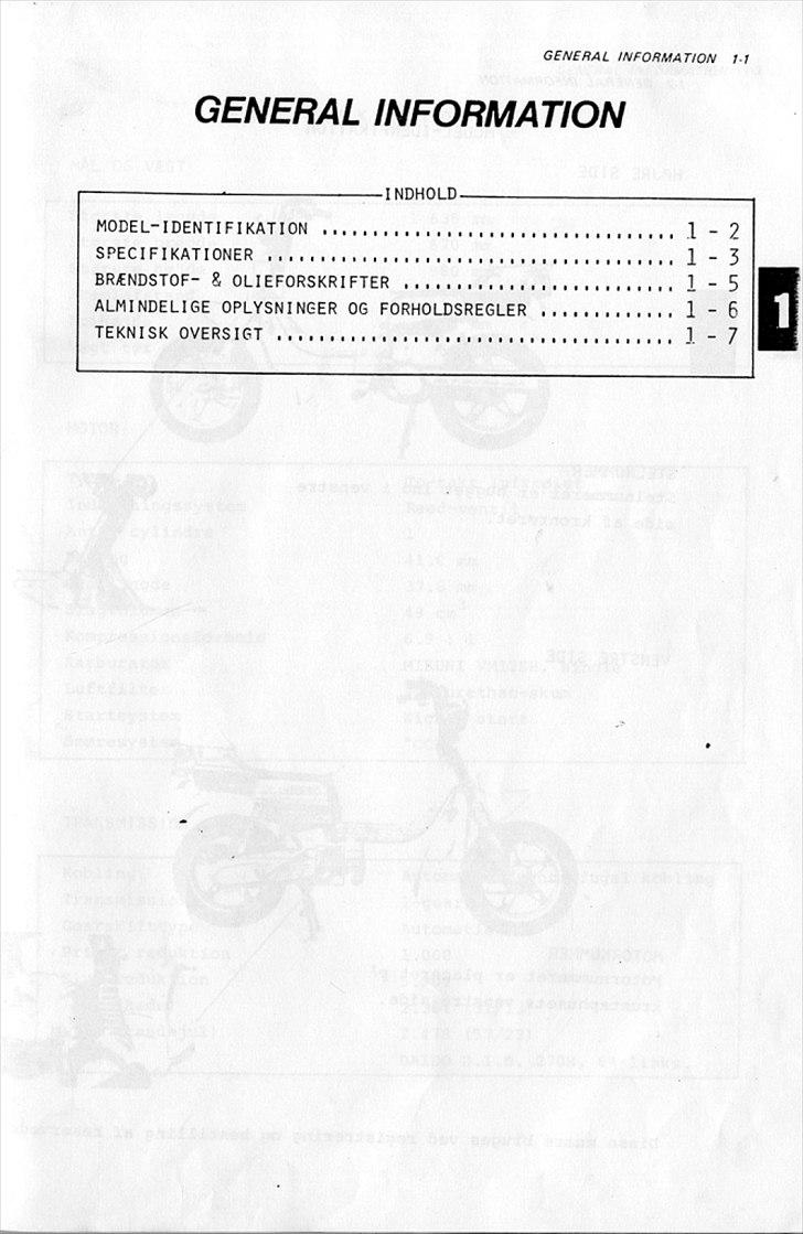 Suzuki FZ50 Service-Manual-DK billede 4