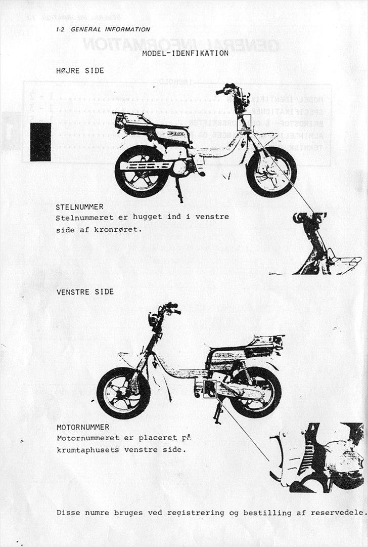 Suzuki FZ50 Service-Manual-DK billede 5