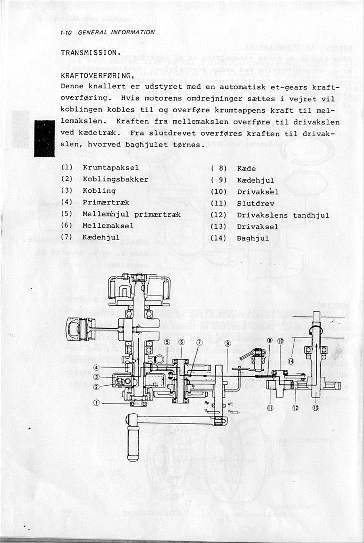 Suzuki FZ50 Service-Manual-DK billede 13