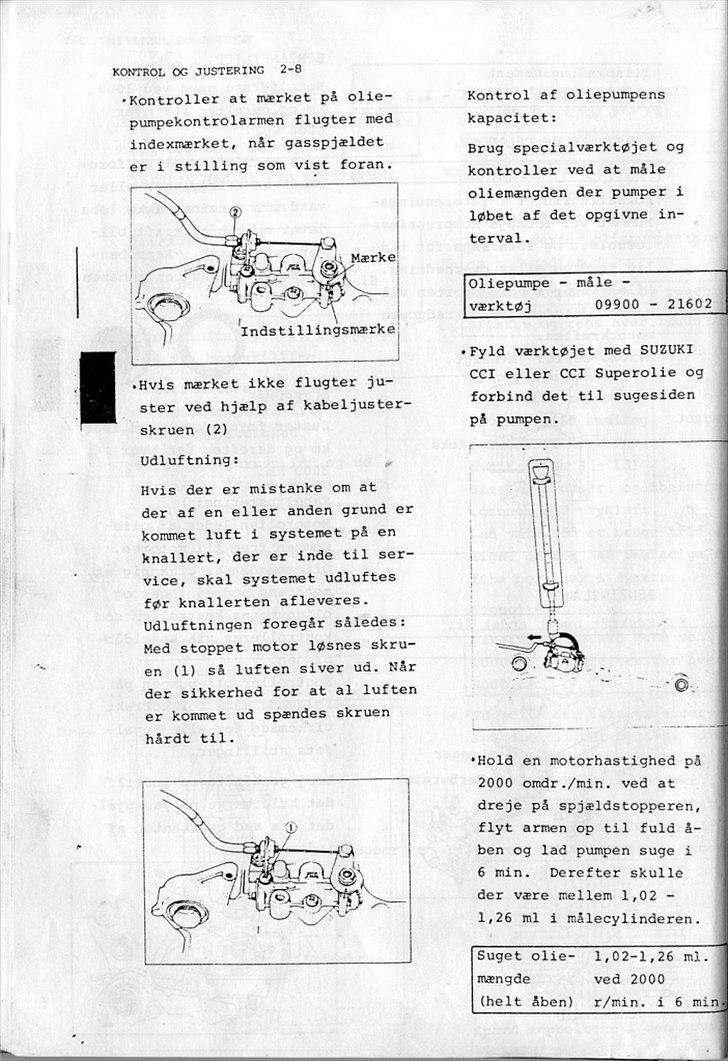 Suzuki FZ50 Service-Manual-DK billede 26