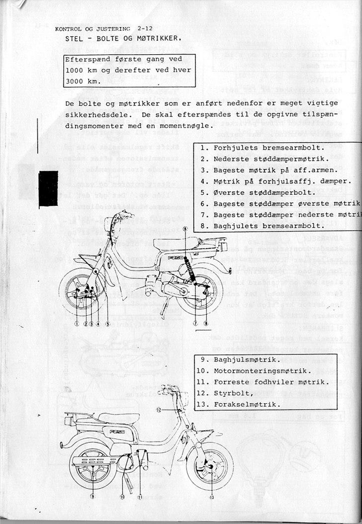 Suzuki FZ50 Service-Manual-DK billede 30