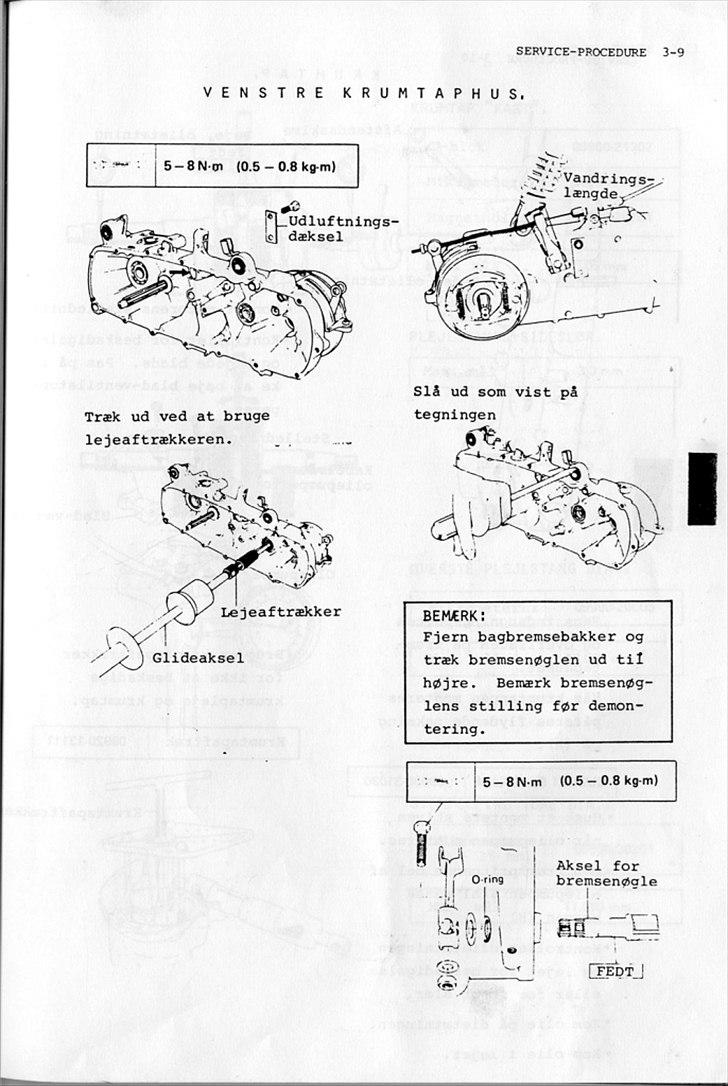 Suzuki FZ50 Service-Manual-DK billede 39