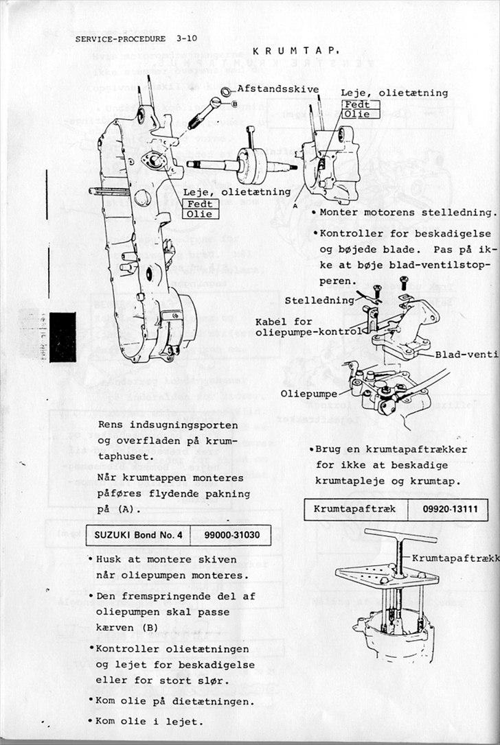 Suzuki FZ50 Service-Manual-DK billede 40