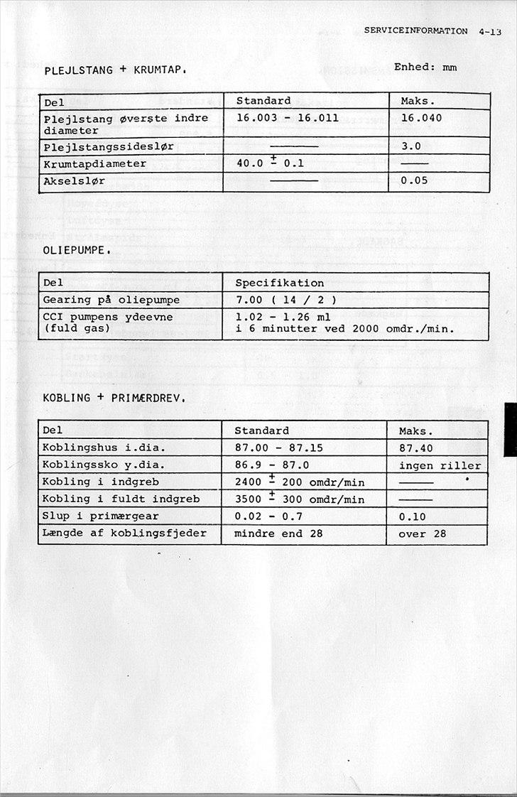 Suzuki FZ50 Service-Manual-DK billede 68