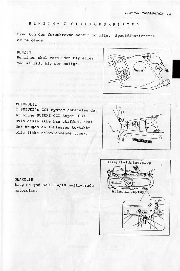 Suzuki FZ50 Service Manual billede 8