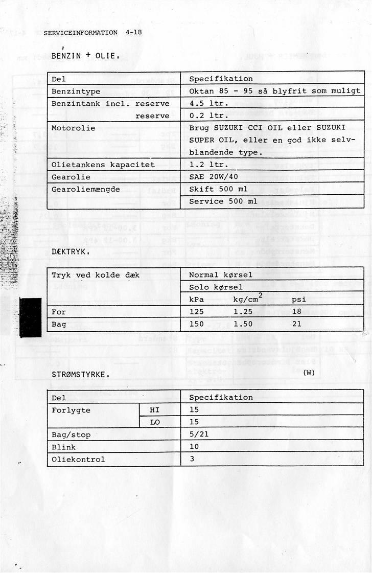 Suzuki FZ50 Service Manual billede 73