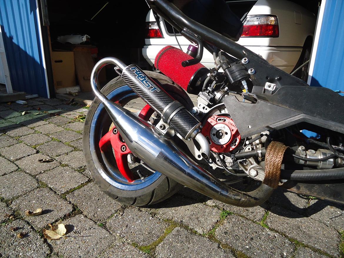 Aprilia SR50 R Factory - Spiderman Edition - Igen igen meget fin Roost! billede 31