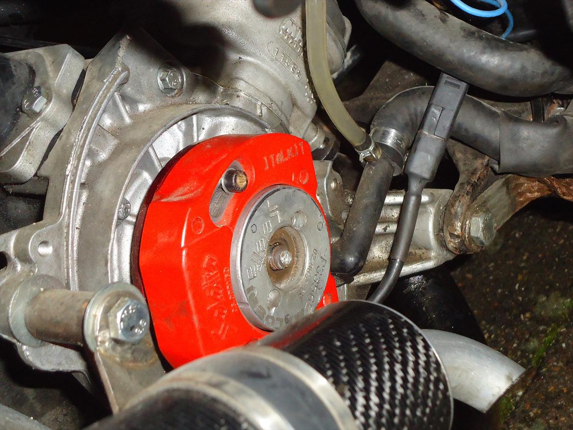 Aprilia SR50 R Factory - Spiderman Edition - Ikke nok gevind til at kunne holde svinghjulet. billede 39