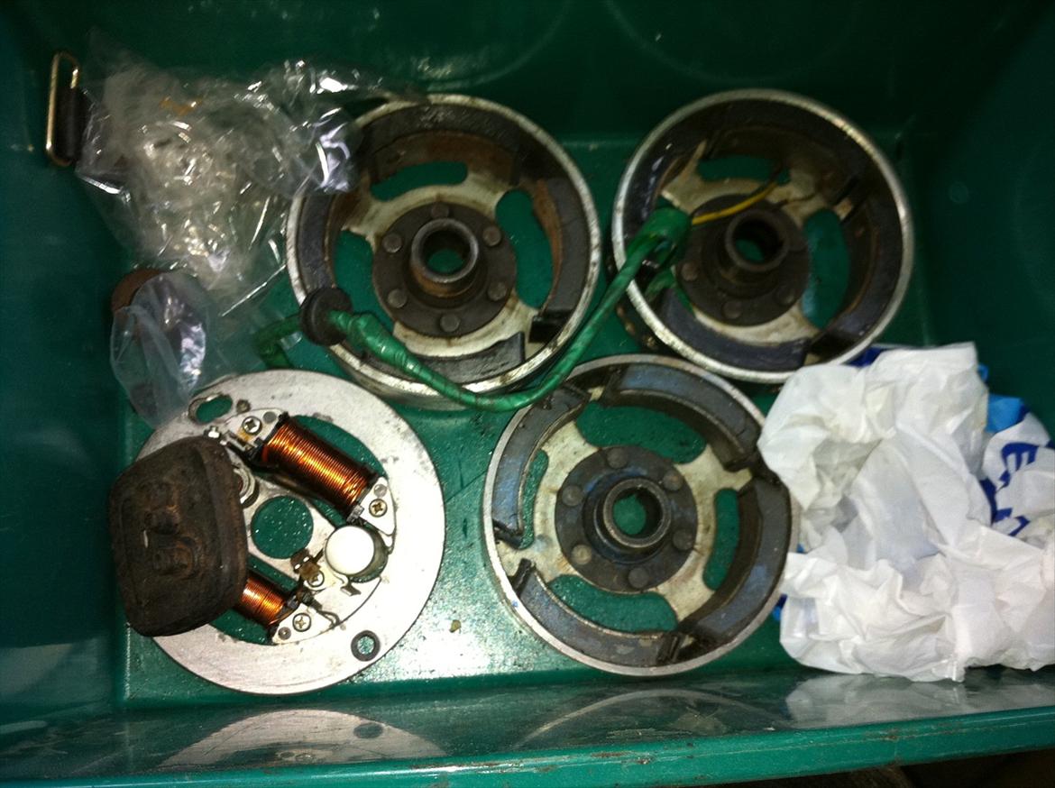 masser af reservedele til Yamaha FS1 fra mit projekt - lidt svinghjul billede 6