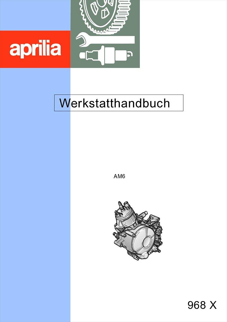 Motor Minarelli AM6 Werkstatthandbuch Deutsch aprilia beta rieju rs rr 50 billede 1