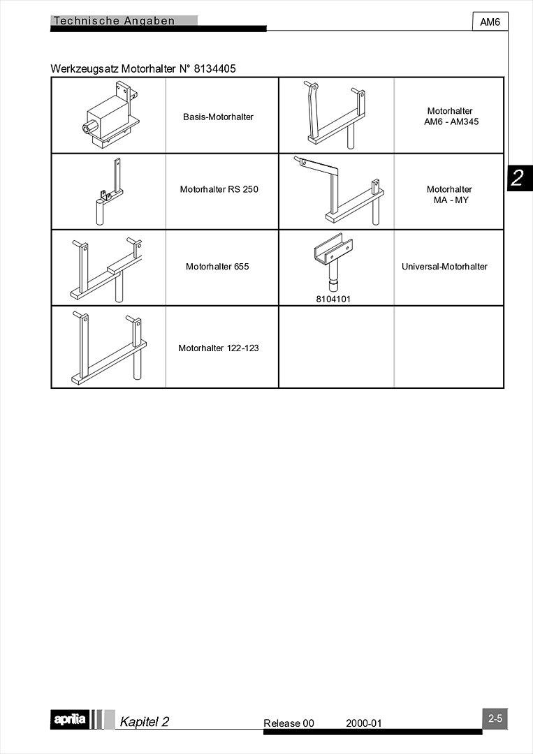 Motor Minarelli AM6 Werkstatthandbuch Deutsch aprilia beta rieju rs rr 50 billede 12