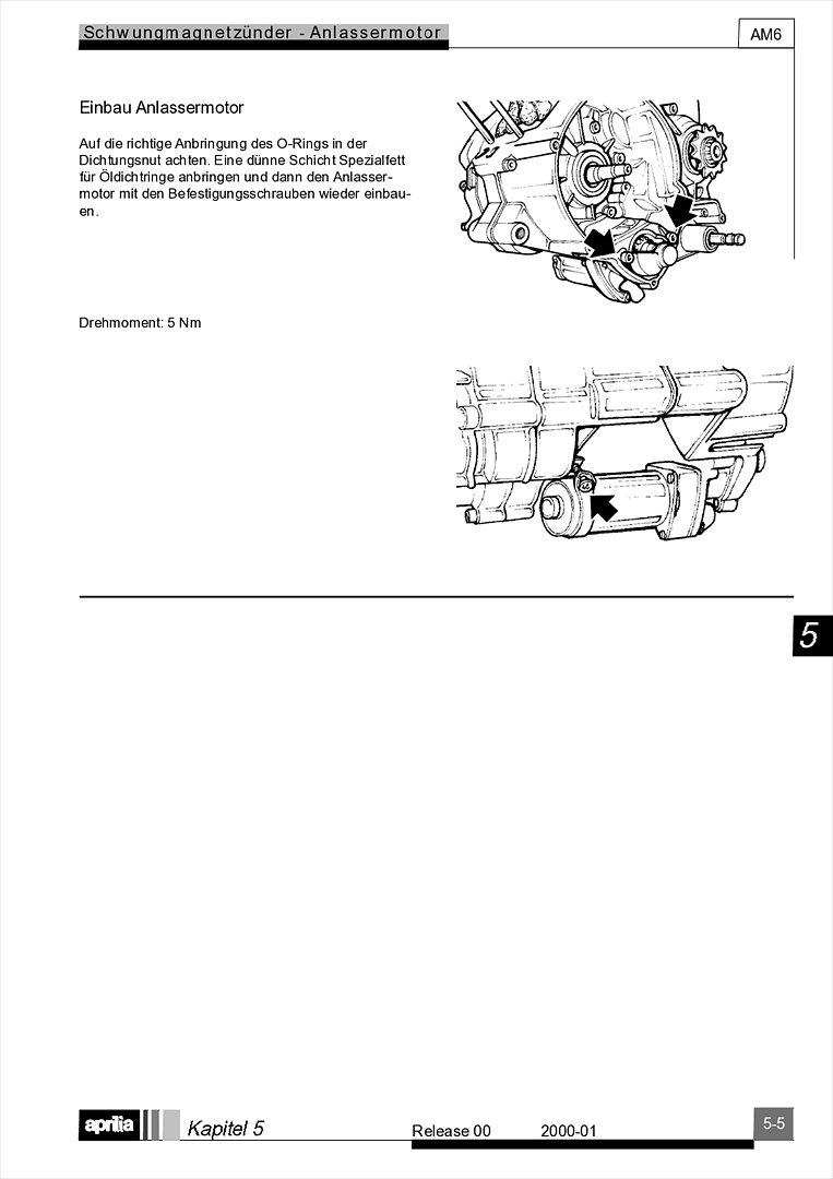 Motor Minarelli AM6 Werkstatthandbuch Deutsch aprilia beta rieju rs rr 50 billede 30