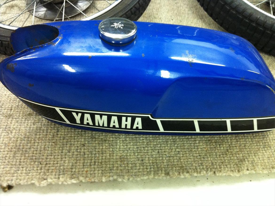 Yamaha Fs1 Originalt projekt 1979 DX - original 79 blå tank billede 23