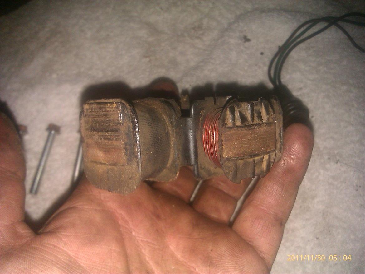 renovering af honda melody motor - tændning som den så ud da jeg skildte den ad..! billede 24