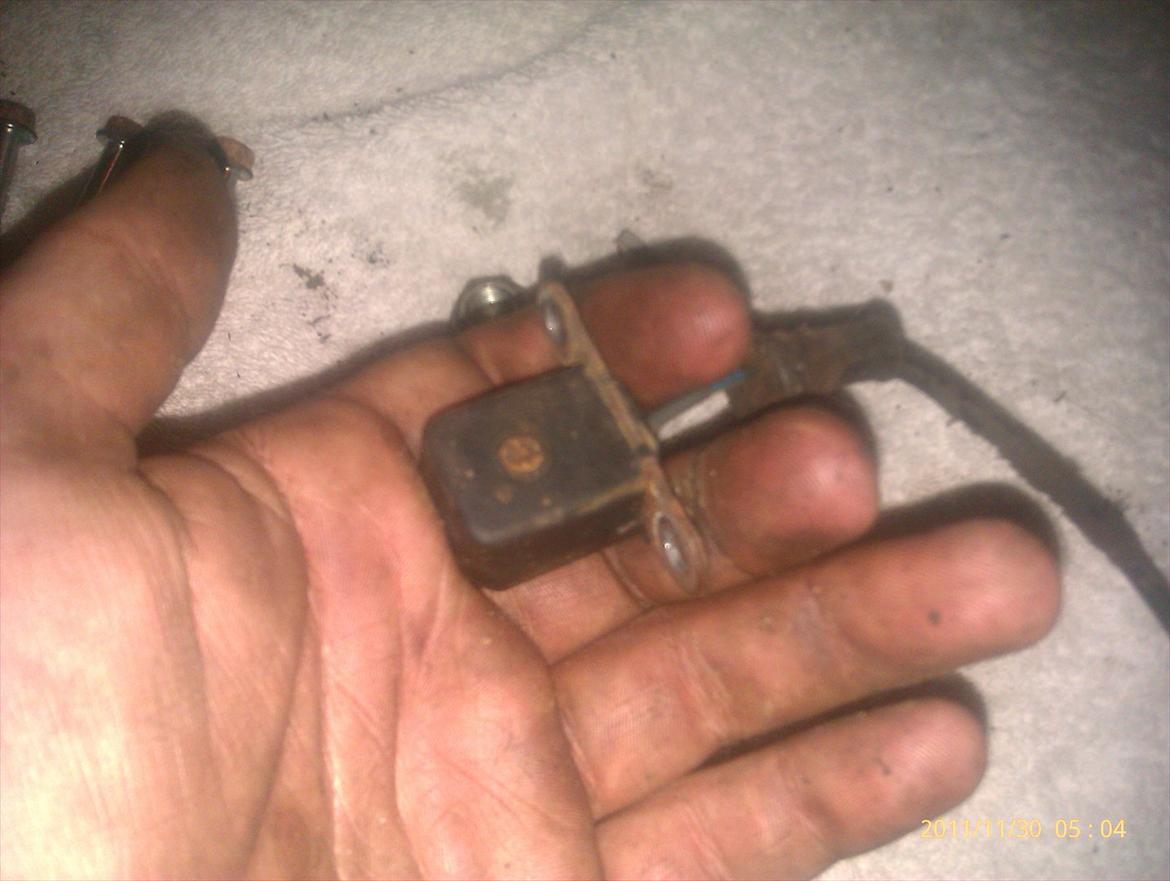 renovering af honda melody motor - tændning som den så ud da jeg skildte den ad..! billede 26