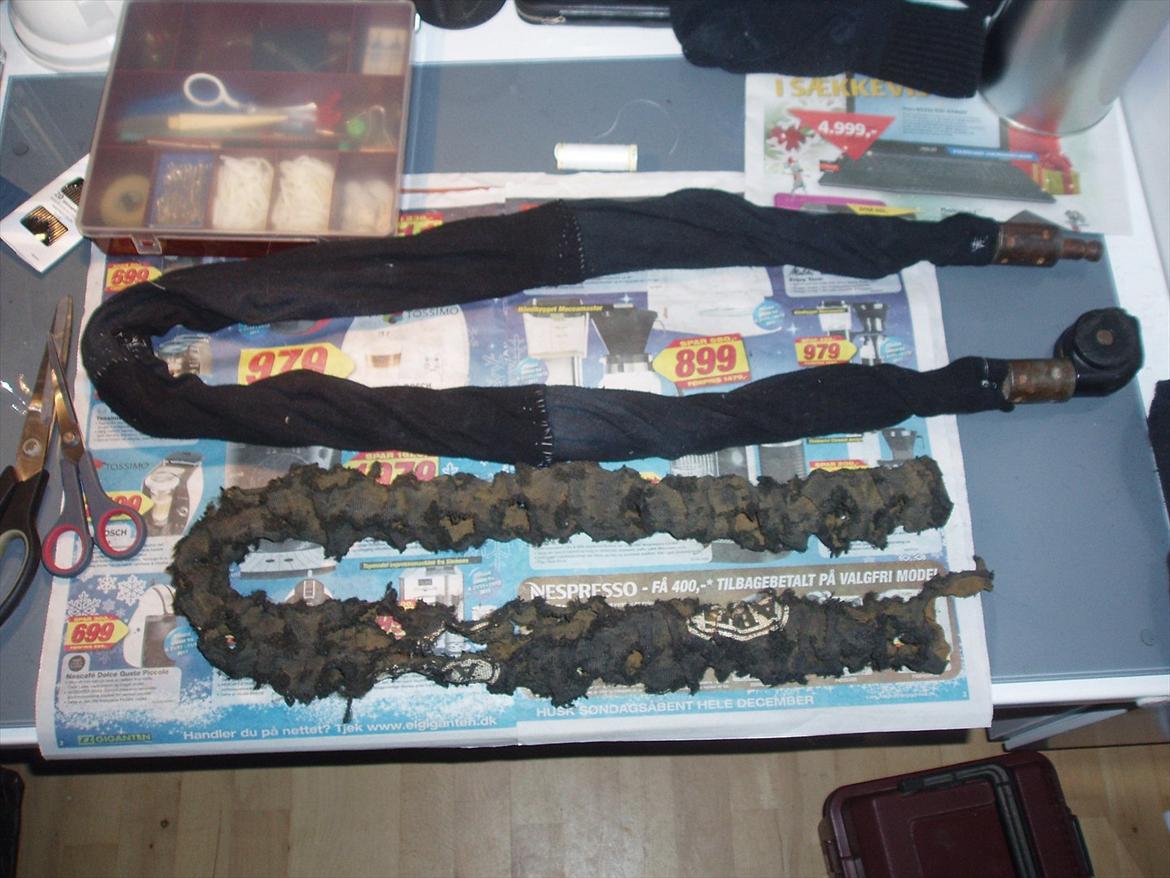 Yamaha Jog R istandsættelse/styling - Der kan man bare se hvad et par sokker og noget sytråd kan gøre ved en kædelås! billede 25