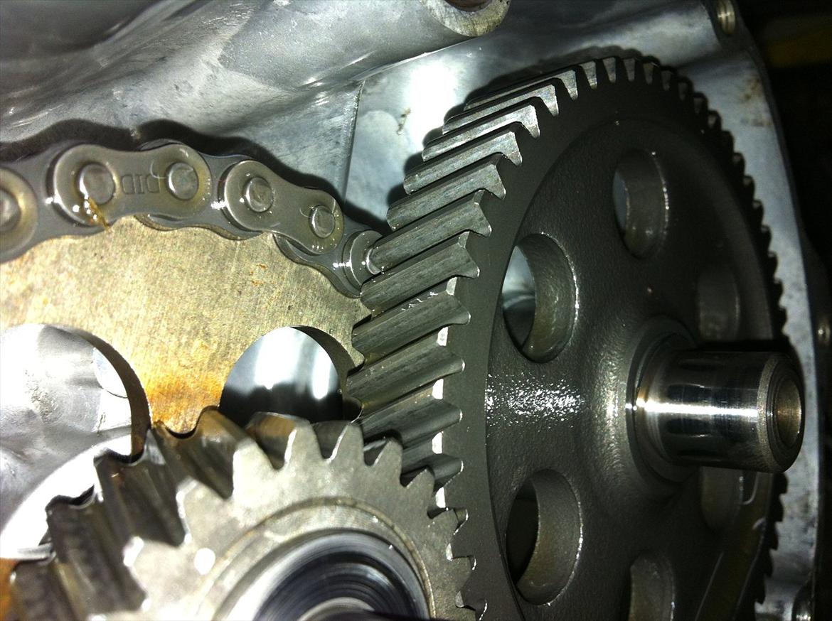 FZ50 renovering! - Bagerste tandhjul. billede 11