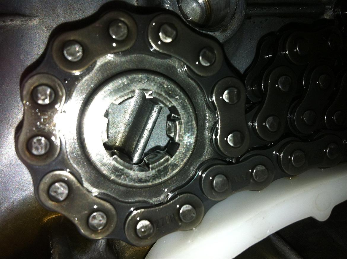 FZ50 renovering! - Forreste tanshjul + kæde. billede 13