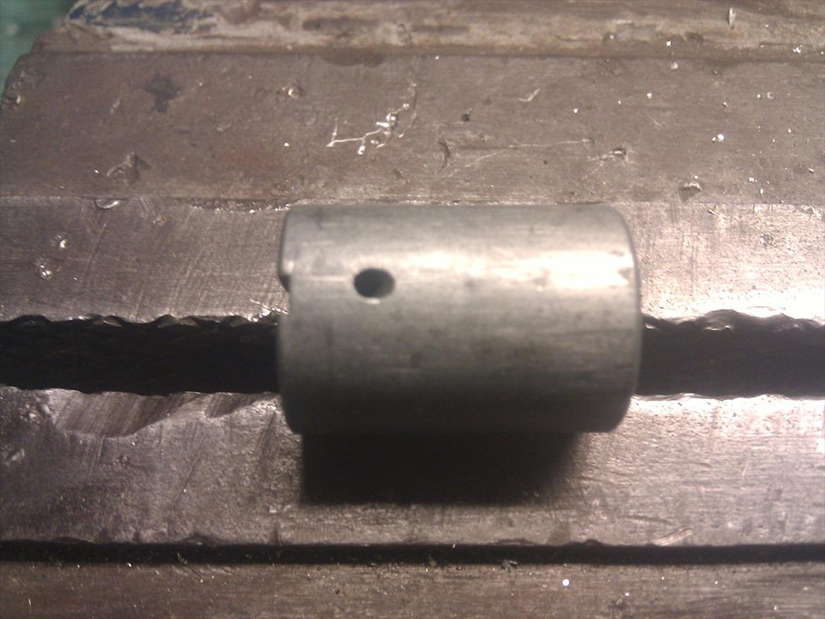 Renovering af bing karburator - hullet i bagsiden. billede 4