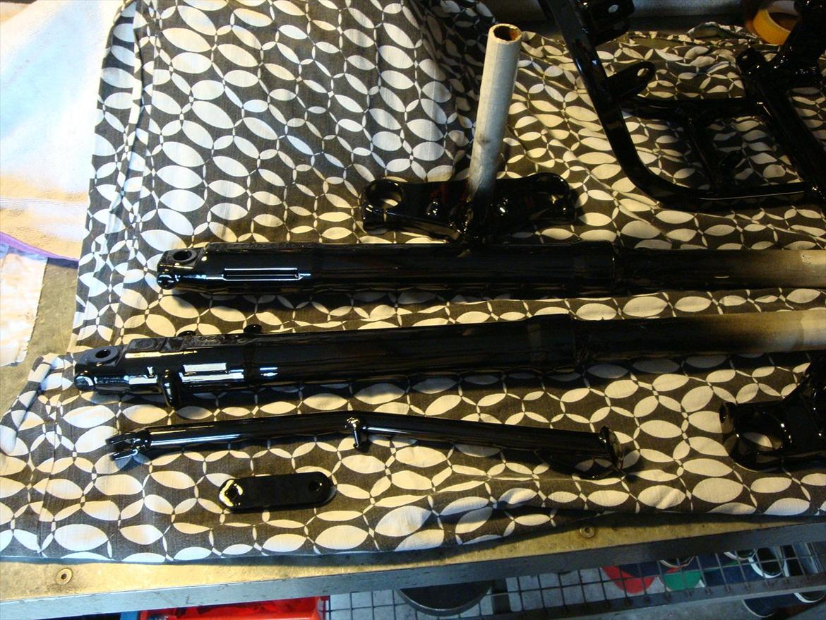 Derbi Senda renovering - Så kom delene fra maler :)  billede 31