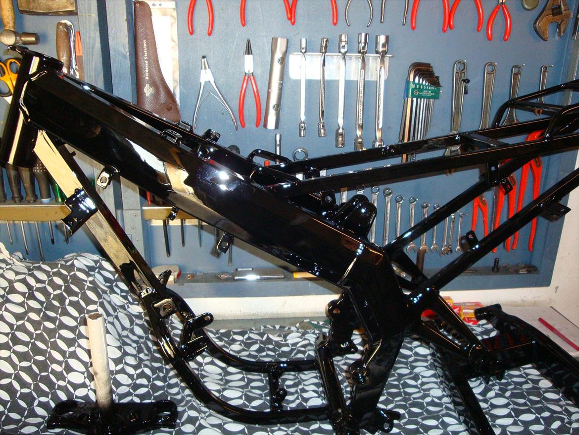Derbi Senda renovering - Så kom delene fra maler :)  billede 33