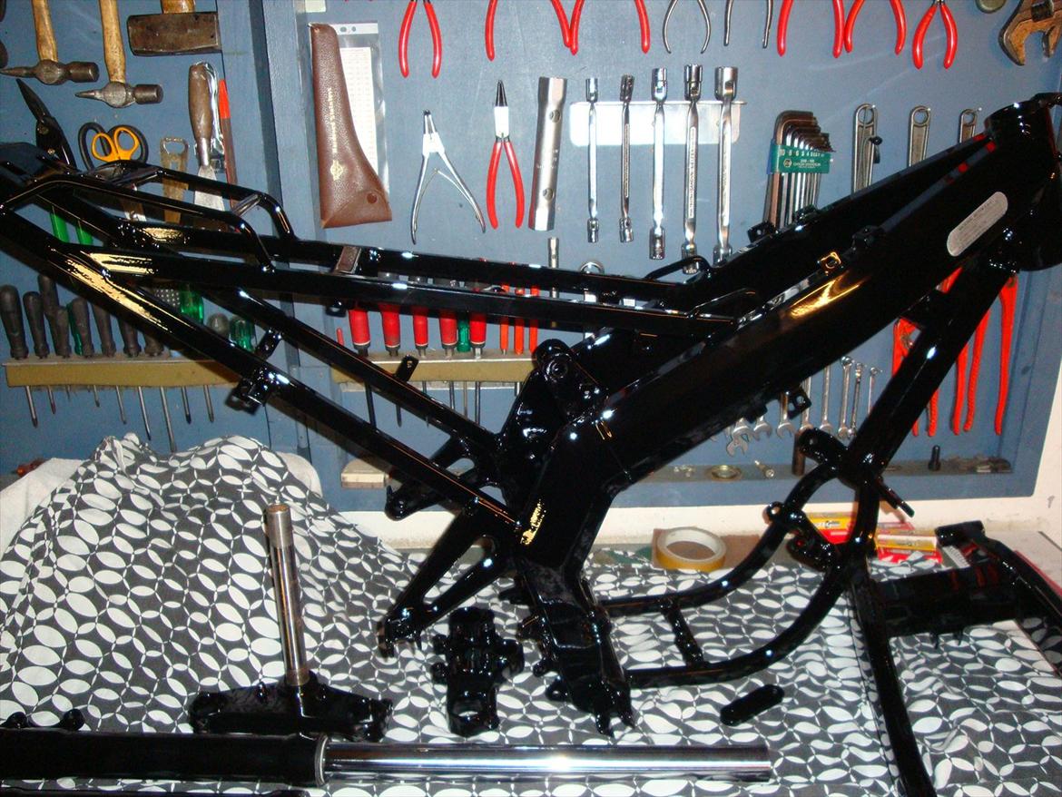 Derbi Senda renovering - Så kom delene fra maler :)  billede 35