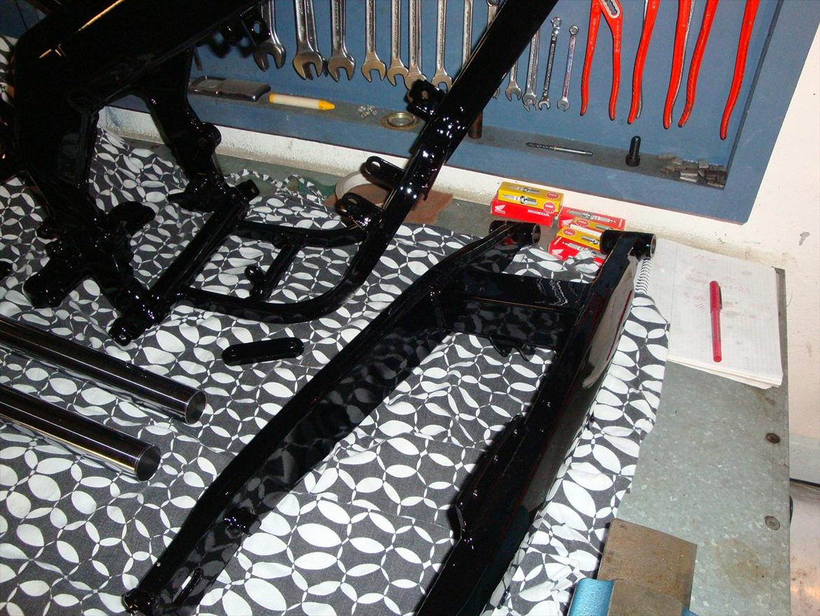 Derbi Senda renovering - Så kom delene fra maler :)  billede 36