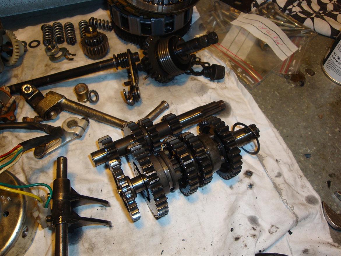 Derbi Senda renovering billede 45