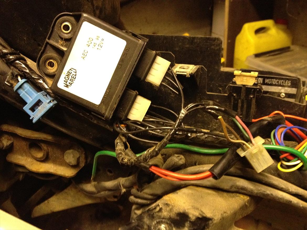 Bypass startspærre i Speedfight med alm cdi. Guider Fotos fra Thomas I