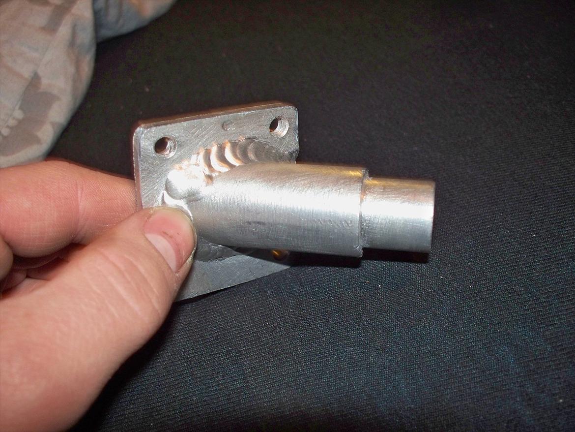 hjemmelavet alu studs - svejst med 126 A og ingen puls,  billede 4