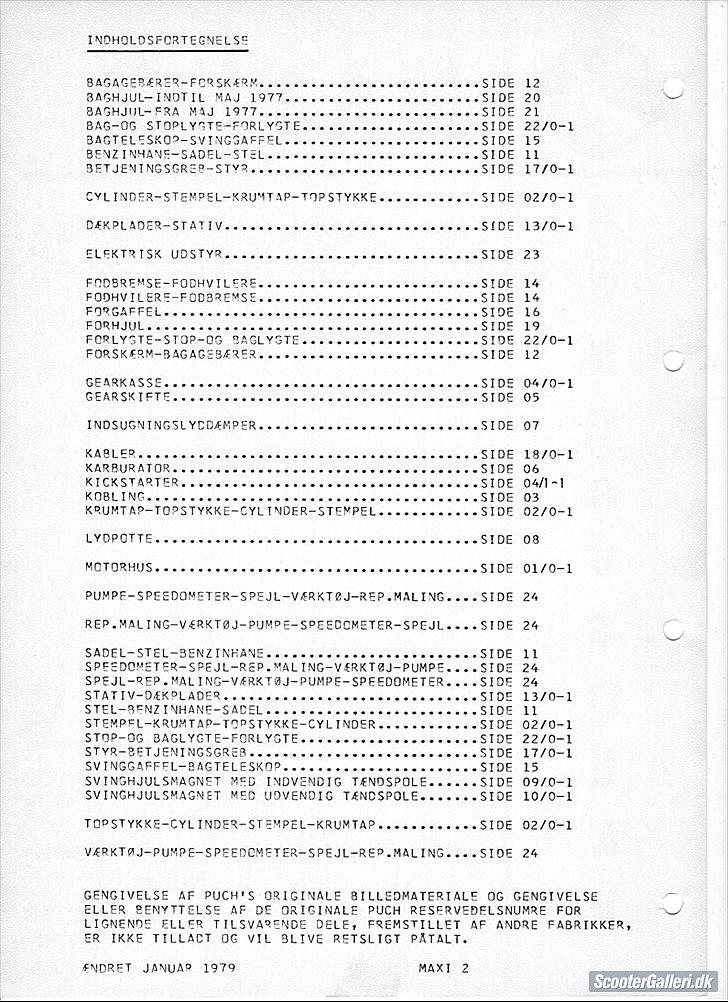 Puch Maxi 2-gear manual billede 2