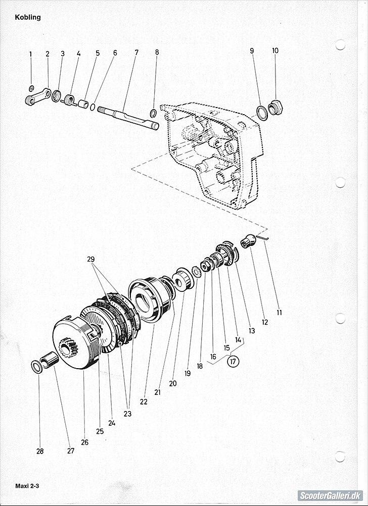 Puch Maxi 2-gear manual billede 8