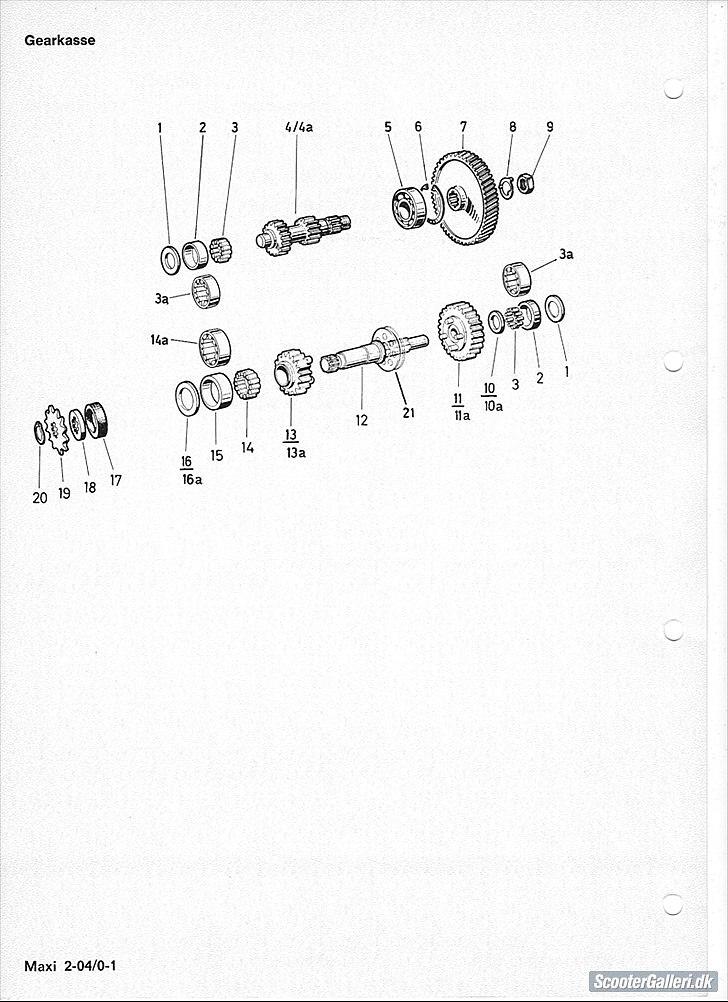 Puch Maxi 2-gear manual billede 10
