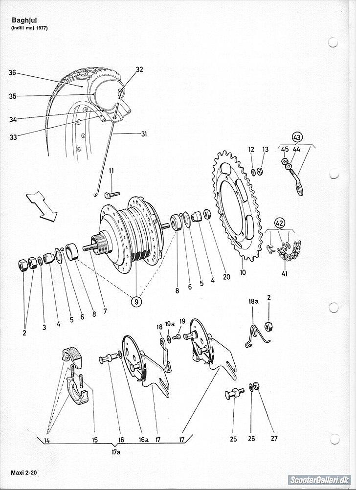 Puch Maxi 2-gear manual billede 44