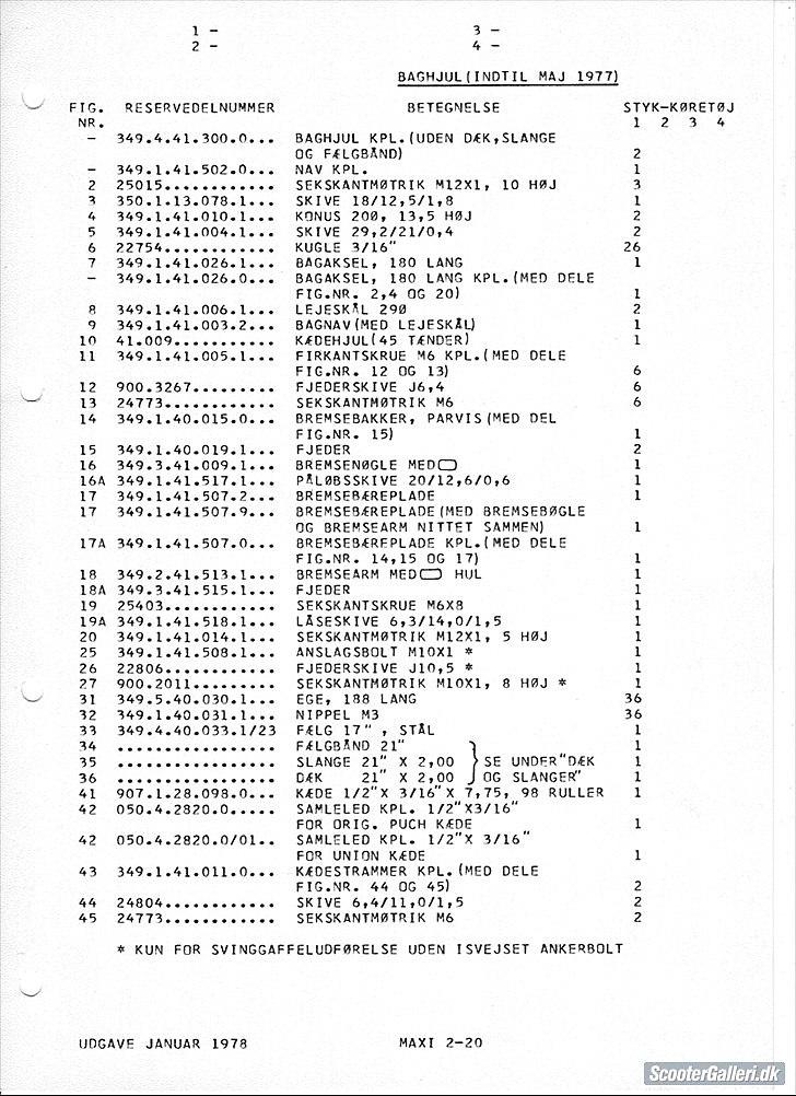 Puch Maxi 2-gear manual billede 45