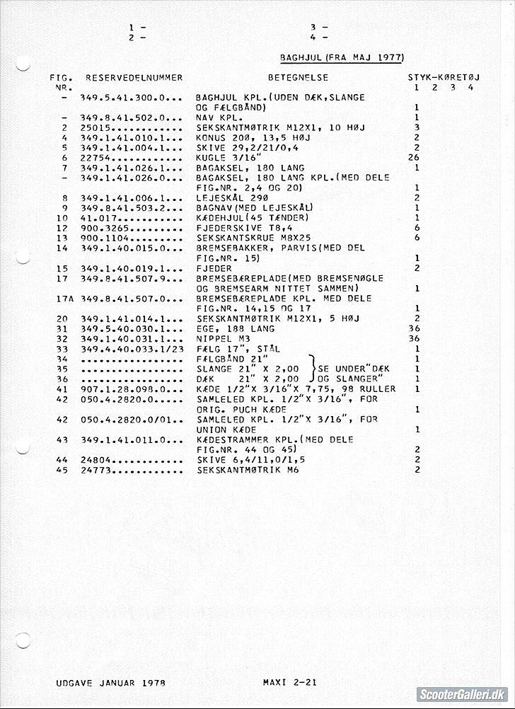 Puch Maxi 2-gear manual billede 47