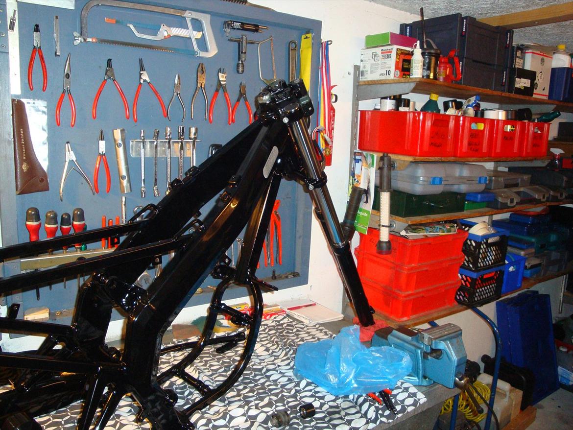 Derbi Senda renovering billede 56