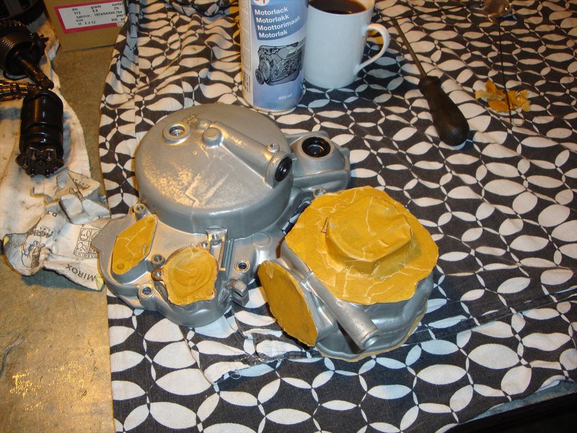 Derbi Senda renovering - Afdækning af dvs. motordele :) billede 69