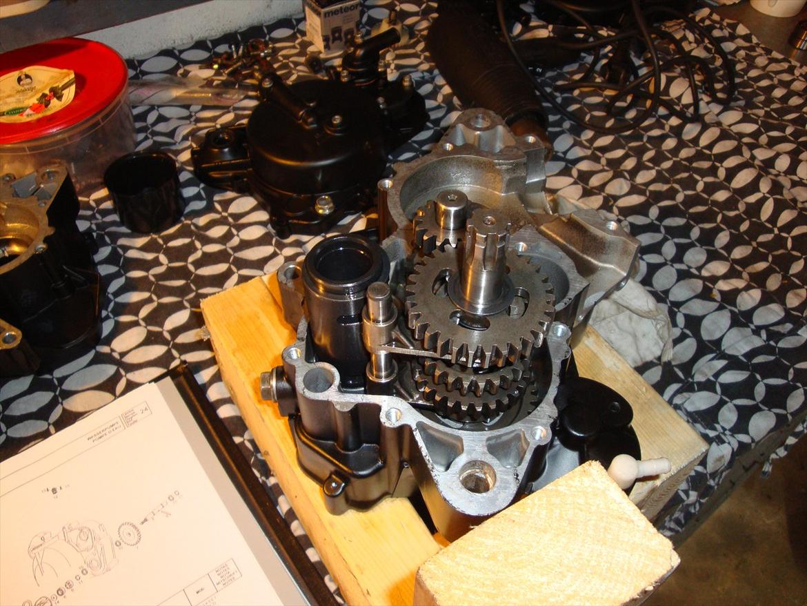 Derbi Senda renovering billede 76