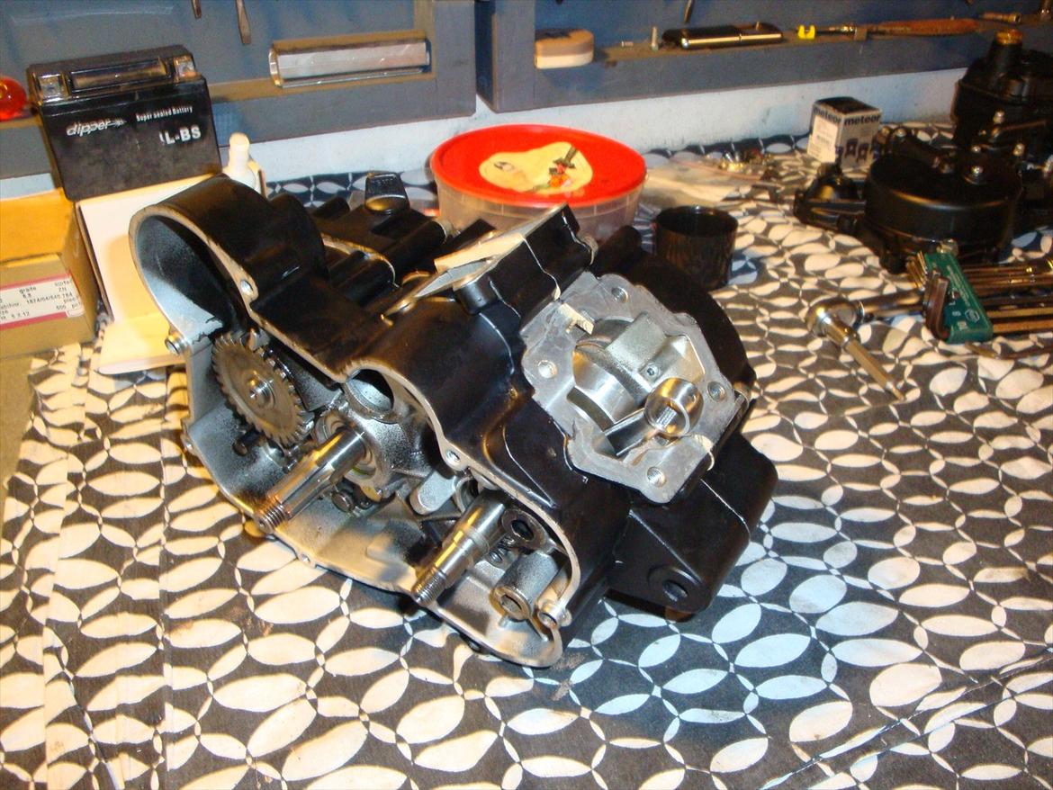 Derbi Senda renovering billede 77