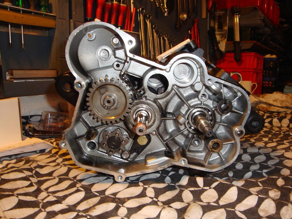 Derbi Senda renovering billede 79