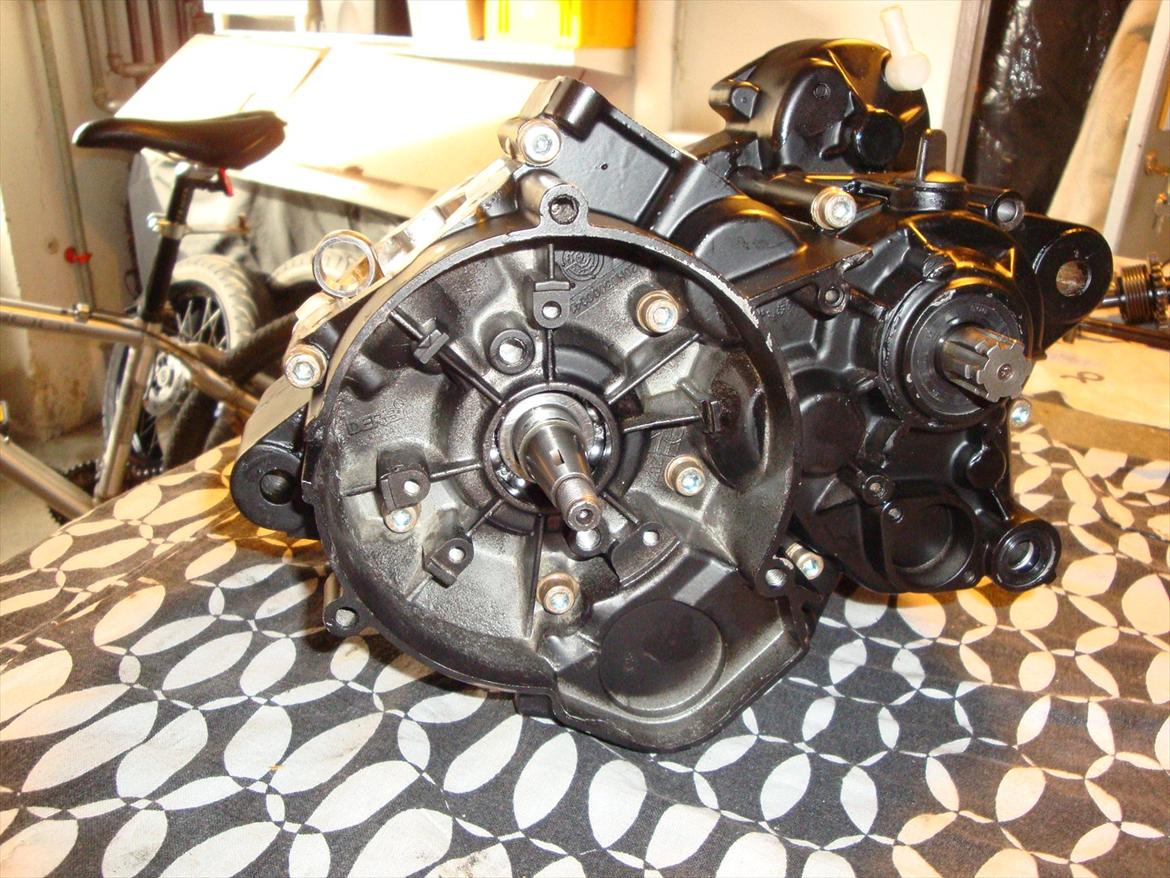 Derbi Senda renovering billede 80